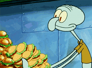 Spongebob Squarepants Eating GIF - Find & Share on GIPHY