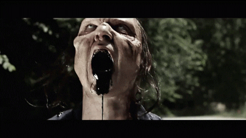 funny horror lol scary blood zombie zombies horror gif bloody zombie ...