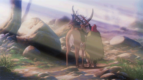 this gif has everything: studio ghibli, hayao miyazaki, princess