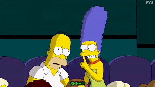 shh animated gif