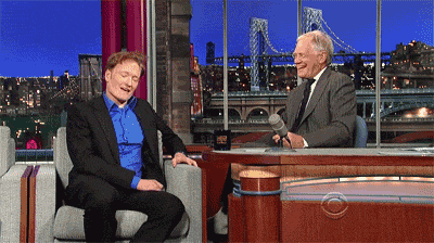 conan obrien and david letterman