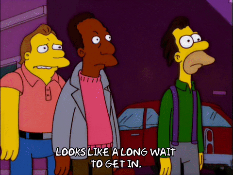 The Simpsons homer simpson season 13 episode 3 queue