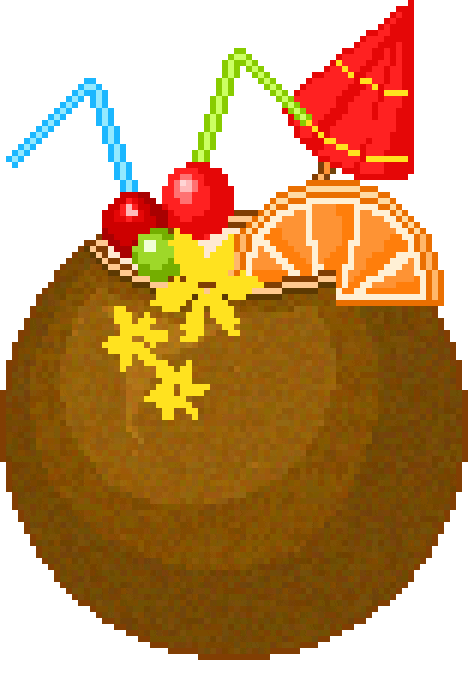 pixel coconut milk