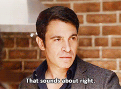 this gif has everything: ask, anon, bj novak, keough novak!