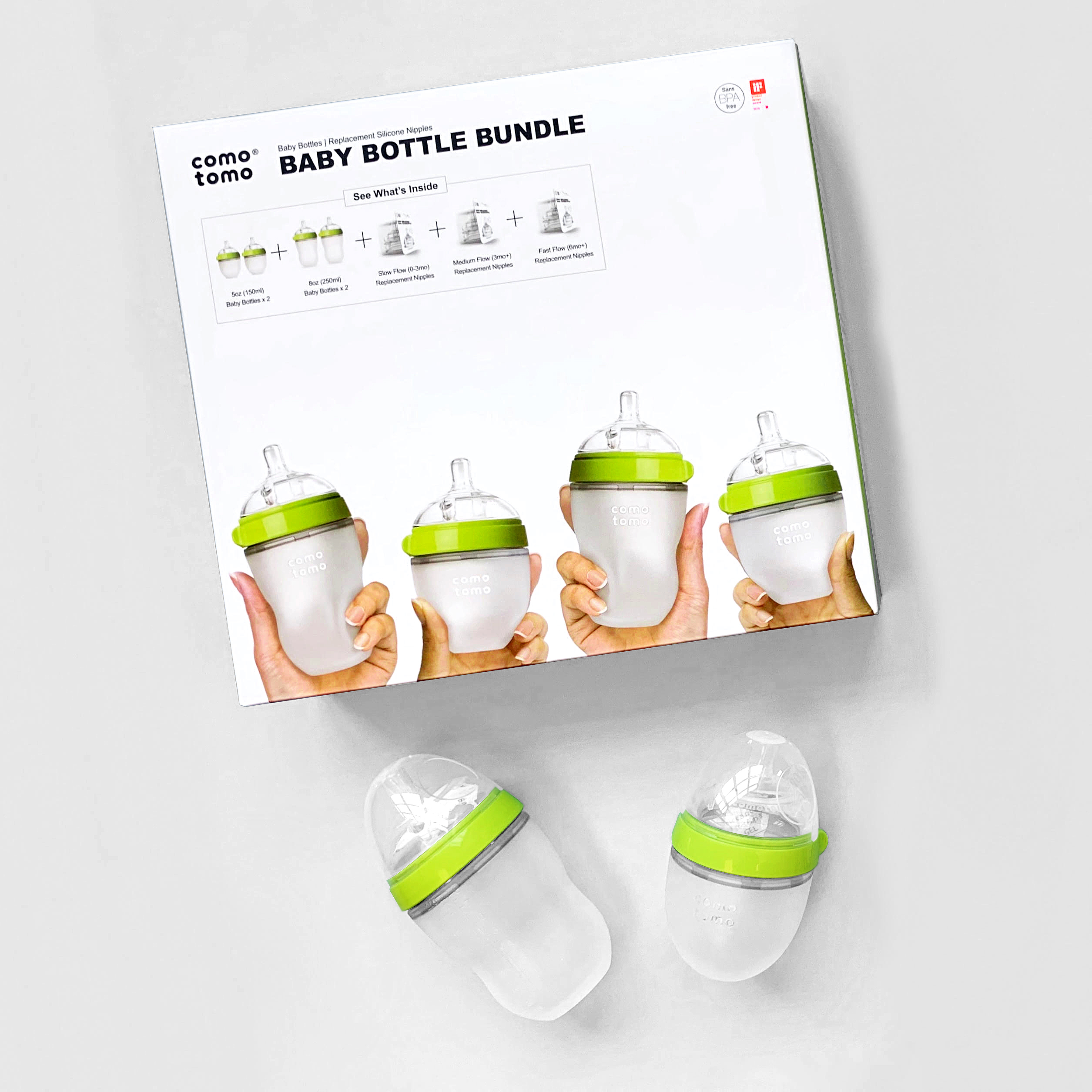 comotomo baby bottle bundle