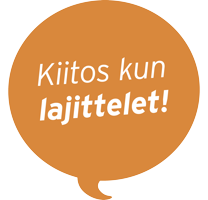 KiitosKunLajittelet