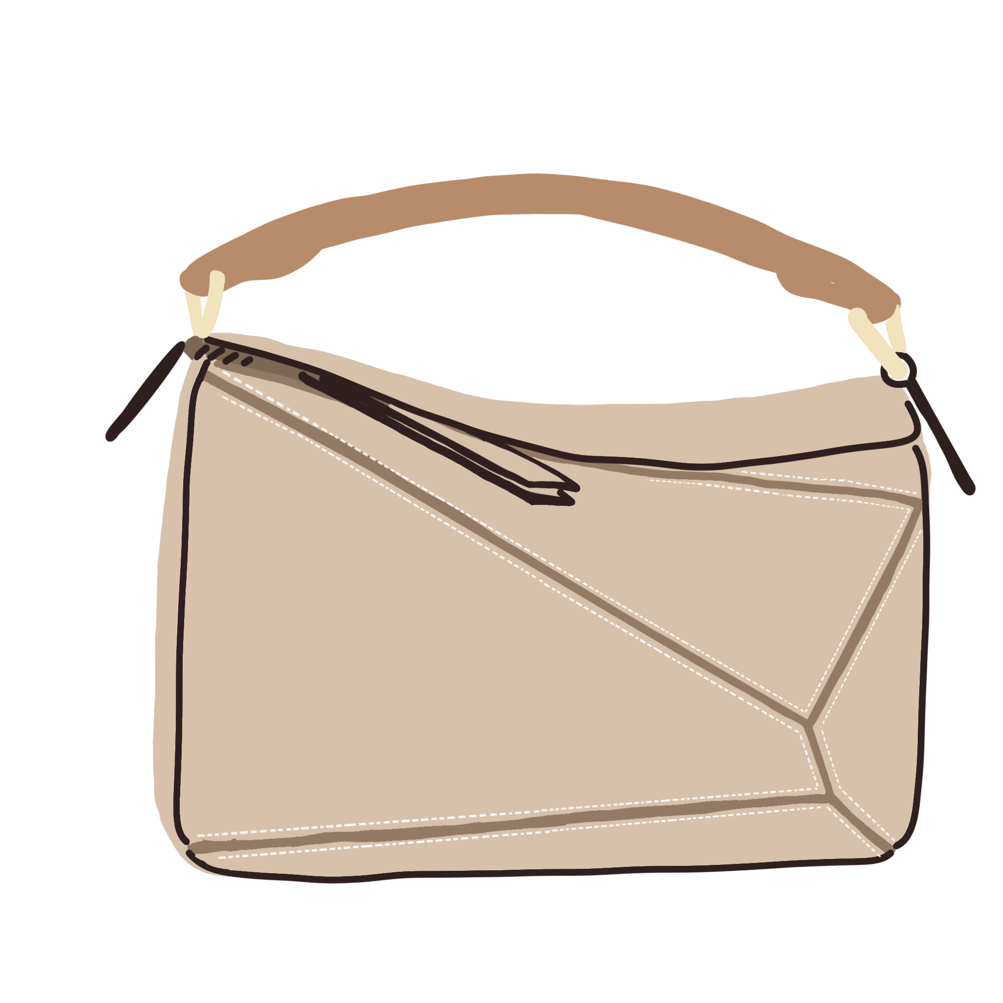 Louis Handbag Sticker by ByAsteria for iOS & Android