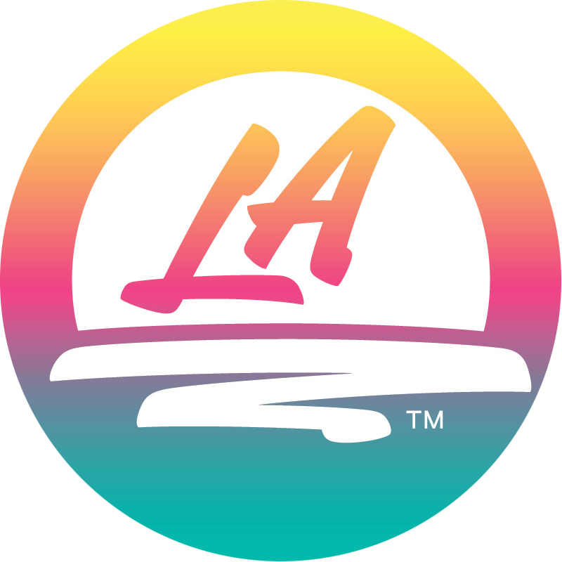 Los Angeles La Sticker by Miro for iOS & Android