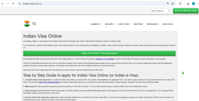 indiasvisagovbo