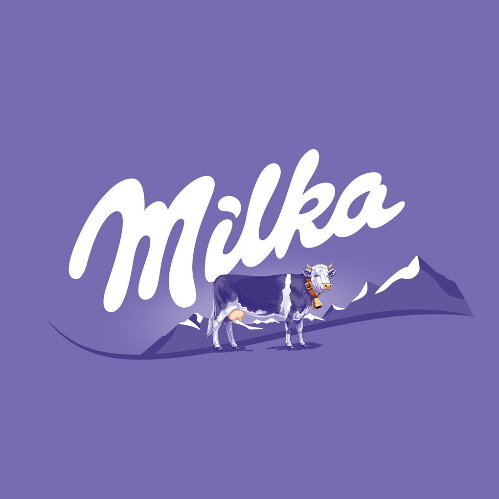 Логотип Милка шоколад