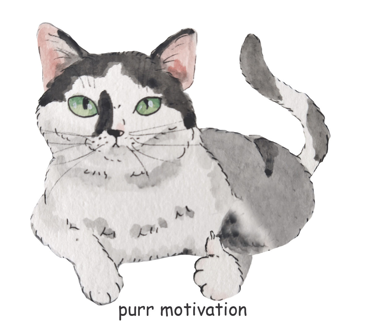 motivational cat gif