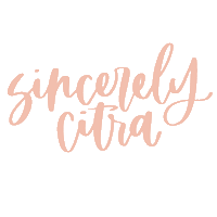 sincerelycitra