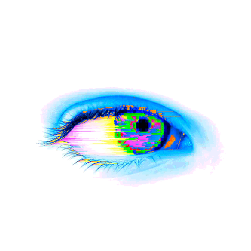 Двигающийся глаз. Глаз глитч. Голубые глаза для анимации. Глаз глитч гиф. Эффект моргания.