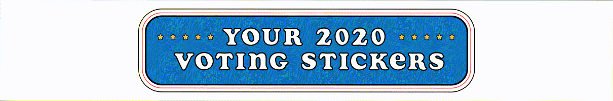 2020 Voting Stickers