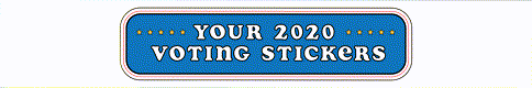 2020 Voting Stickers