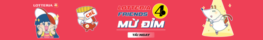 Lotteria Friends Sticker