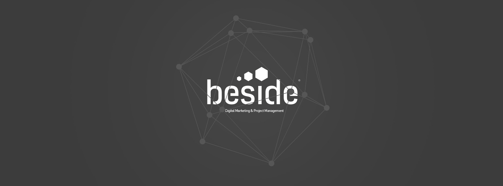 beside