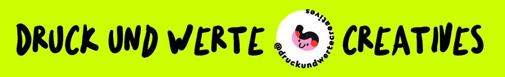 Druck und Werte Creatives