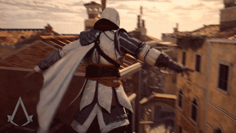 Personaje de Assassin's Creed saltando en medio de la ciudad tal como estaba planeado que lo hiciera el prícipe de Persia.- Blog Hola Telcel