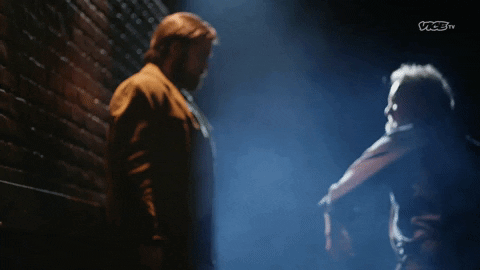 Sucker Punch Fighting GIF by DARK SIDE OF THE RING