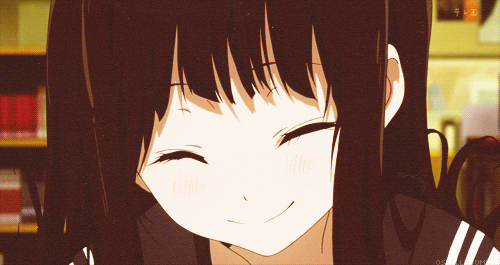 Résultat de recherche d'images pour "gif  anime manga smile"