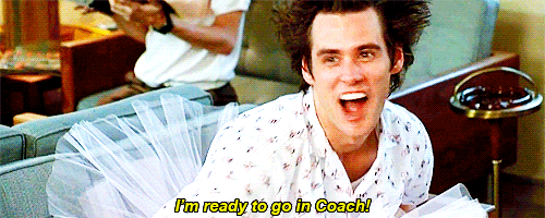 Image result for ace ventura put me in coach just give me a chance gif