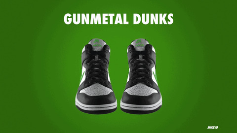 nike limited edition gunmetal dunks