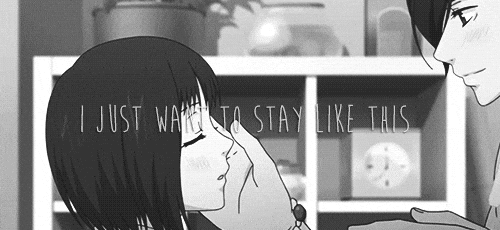 hugging love anime