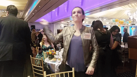 Long Island Dancing GIF by Brimstone (The Grindhouse Radio, Hound Comics)