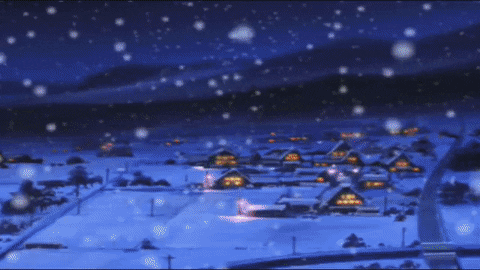 Anime Christmas GIFs | USAGIF.com