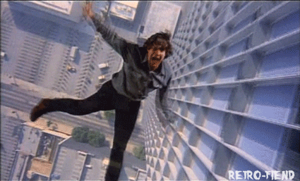 Dennis Quaid Falling GIF by RETRO-FIEND - Find & Share on GIPHY