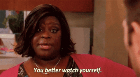 parks and recreation retta donna meagle watch it watch yourself