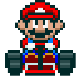 Kart Mario (Mario Kart) Discussion: Kart Mario Races In! Giphy