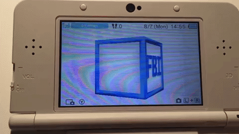 changelog: center urls displayed on top screen during url