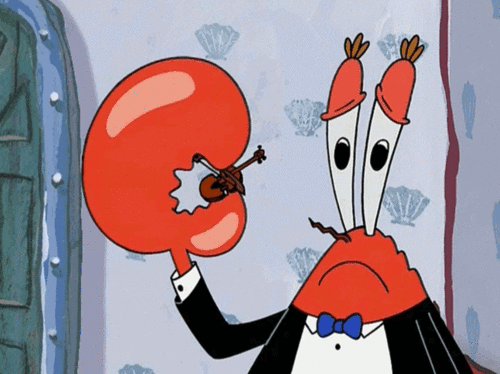 Sarcastic Mr Krabs GIF - Find & Share on GIPHY