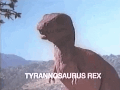 T Rex Vintage GIF