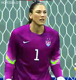 Image result for hope solo gif