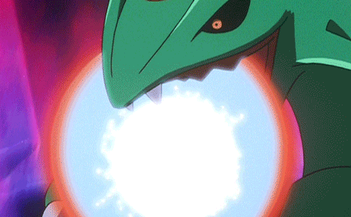 Image result for rayquaza gif