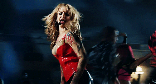 Resultado de imagem para Britney spears performance gif