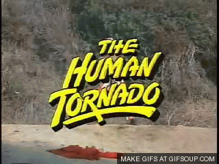 The Human Tornado Logo