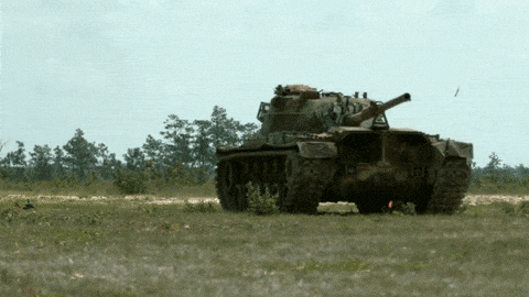 military tank engine gif