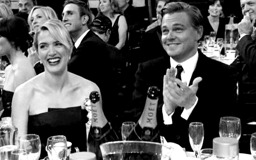Leonardo di Caprio e Kate Winslet