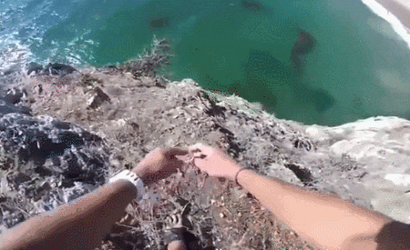 Cliff Jumping GIF - Find & Share on GIPHY