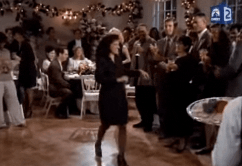 Image result for seinfeld dancing gif