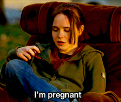 i'm pregnant ellen page gif - find & share on giphy