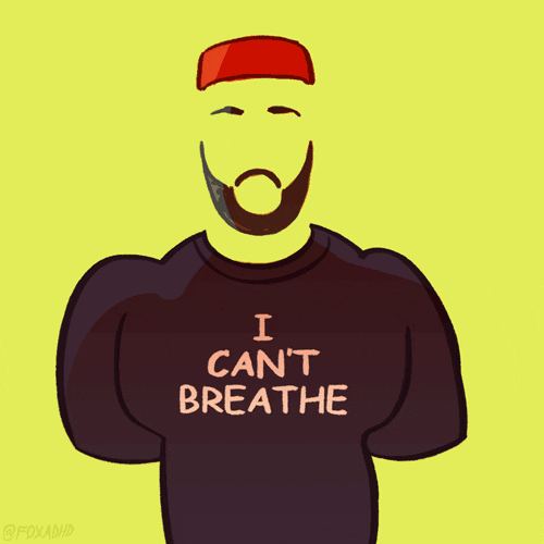 I Cant Breathe Lebron James GIF by Animation Domination HighDef Find