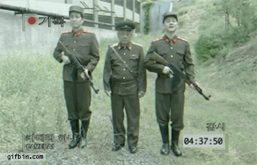 North Korea Missile Test in funny gifs