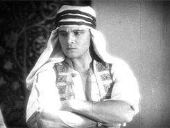 movies head serious male rudolph valentino