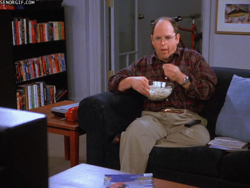 Jason Alexander Popcorn GIF by Cheezburger - Find & Share on GIPHY