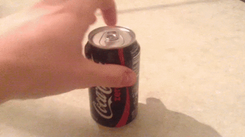 nothing coke cans